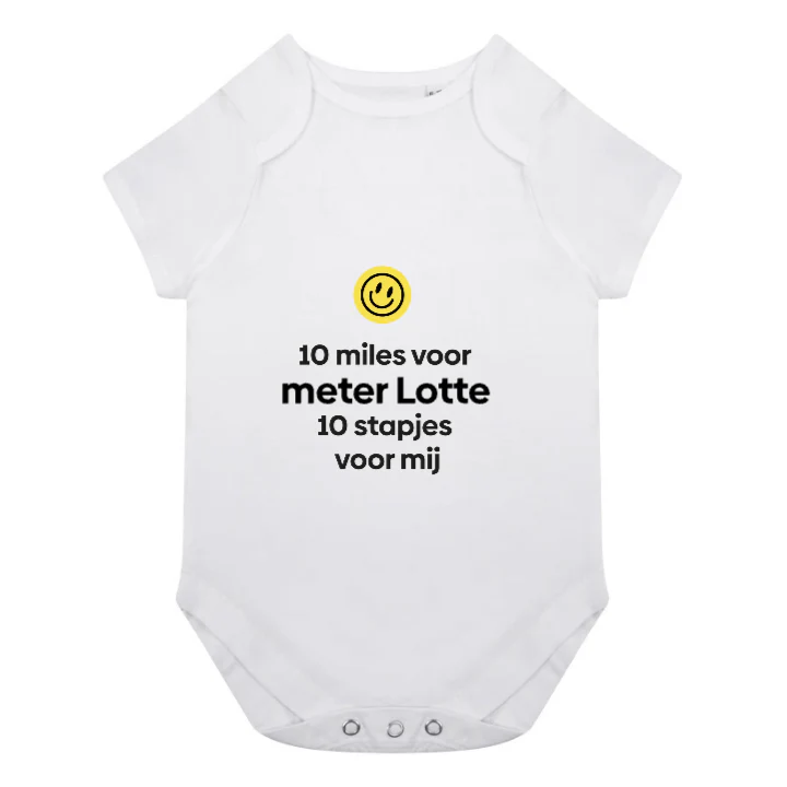 Baloise Antwerp 10 Miles - Baby romper - 10 stapjes