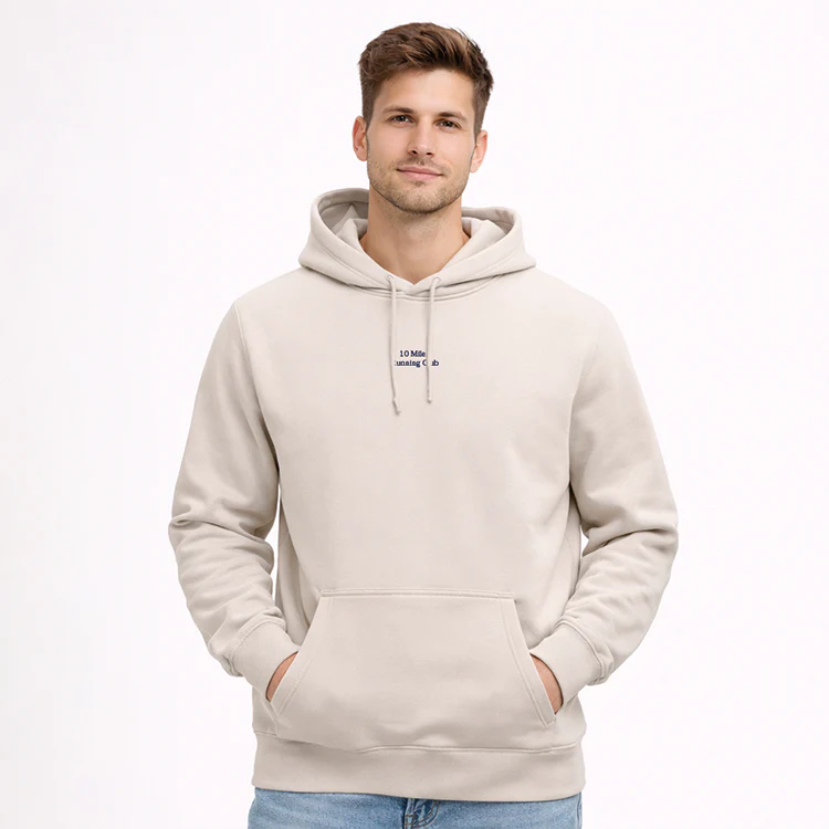 Baloise Antwerp 10 Miles Running Club - Hoodie beige - Image 2