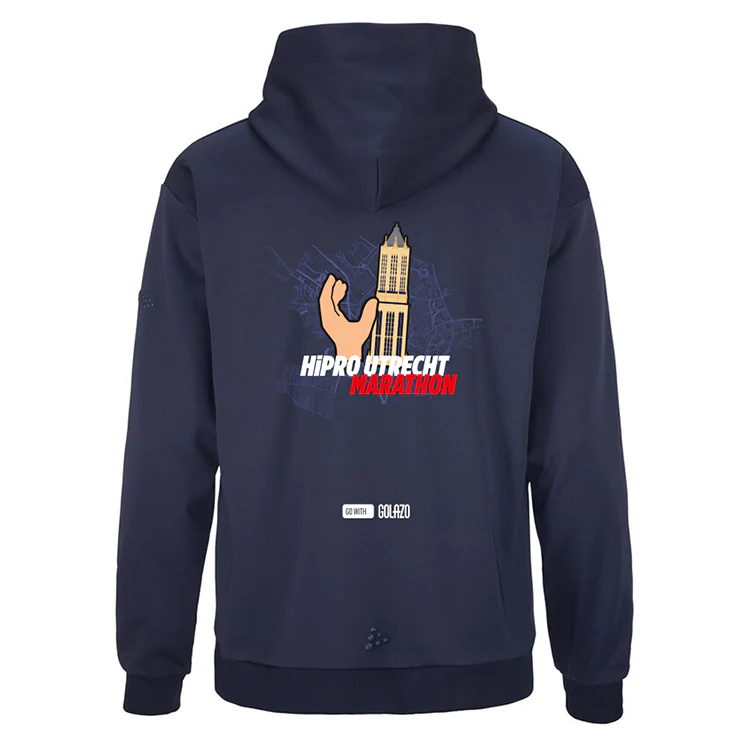 HiPRO Utrecht Marathon - Craft Hoodie navy - Image 2
