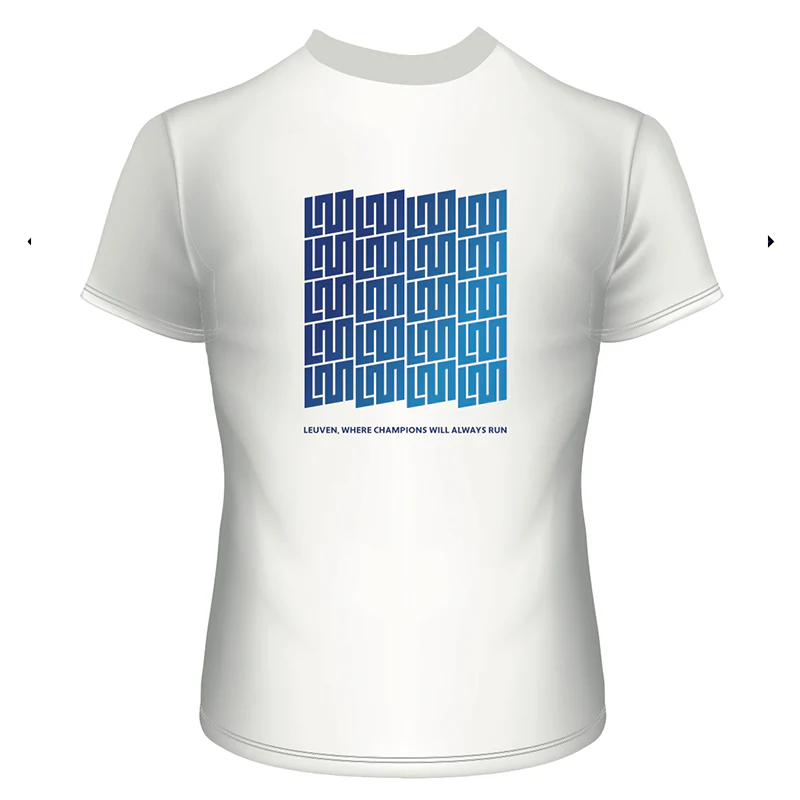 Leuven Marathon - T-shirt Champions white - Image 2