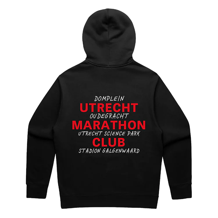 HiPRO Utrecht Marathon Club - Hoodie black