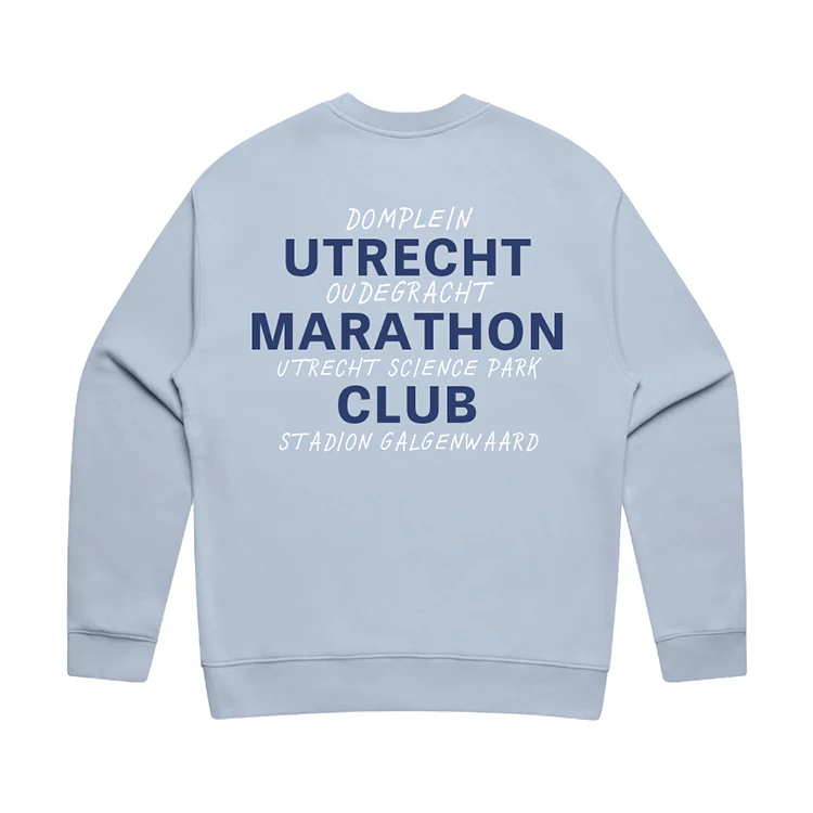 HiPRO Utrecht Marathon Club - Sweater blue